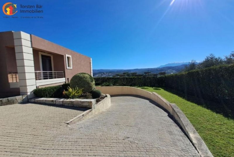 Kalives Kreta, Kalives - freistehende Villa mit Meer- und Bergblick Haus kaufen